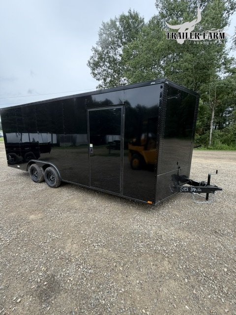 2027 QUALITY CARGO 8.5X20 ENCLOSED TRAILER W/EXTRA HEIGHT BLACKOUT PACKAGE