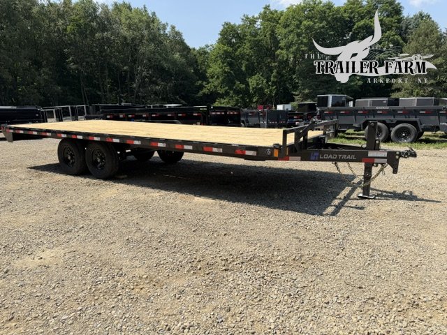 2027 LOAD TRAIL 102X22 DECKOVER EQUIPMENT TRAILER 14KGVW W/SLIDE OUT RAMPS