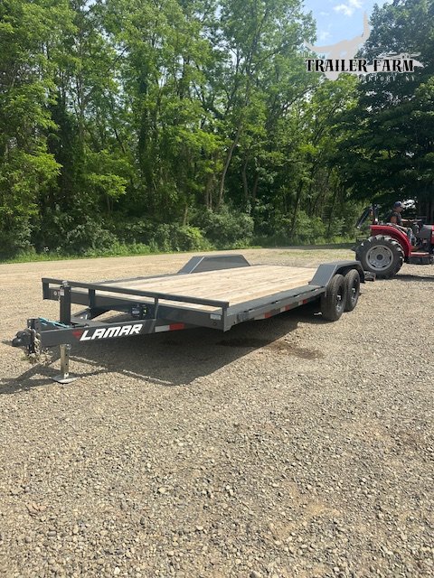 2026 LAMAR TRAILERS 102X20 10KGVW CAR/EQUIPMENT HAULER WITH DRIVE OVER FENDERS