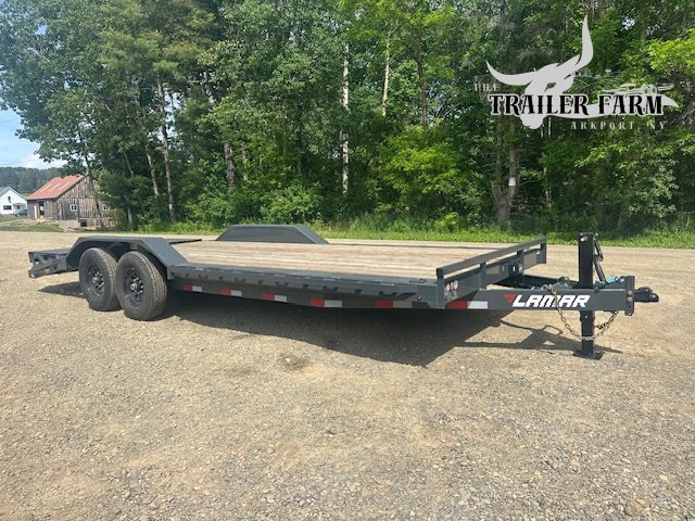 2026 LAMAR 102X22 EQUIPMENT TRAILER DRIVER OVER FENDERS W/ MEGA RAMPS