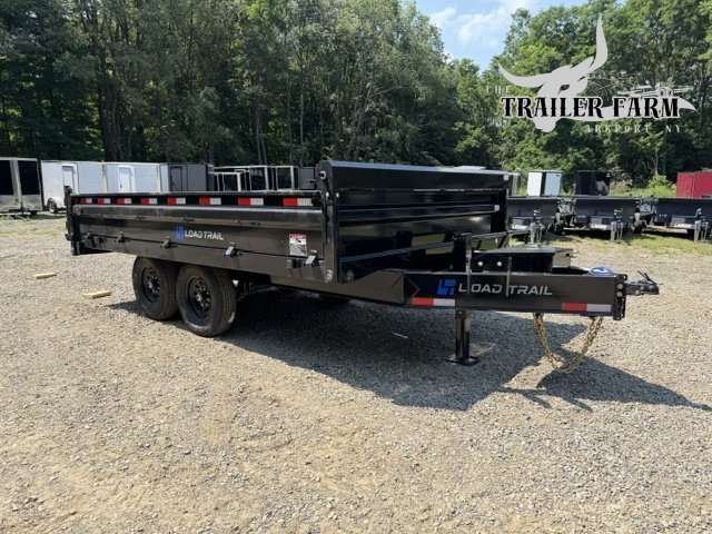 2027 LOAD TRAIL 96X14 DECKOVER DUMP W/FOLD DOWN SIDES & SLIDE OUT RAMPS