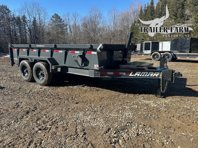 2026 LAMAR TRAILERS 7X14 DUMP TRAILER "TELESCOPIC CYLINDER"