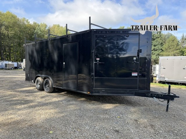 2026 QUALITY CARGO 8.5X18 W/ 5' V-NOSE DRIVE IN DRIVE OUT