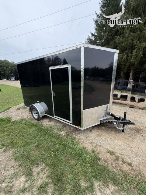 2027 QUALITY CARGO 7X12 ENCLOSED TRAILER V-NOSE W/ EXTRA HEIGHT