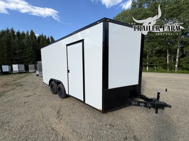 2026 QUALITY CARGO 8.5X16 ENCLOSED TRAILER WITH EXTRA HEIGHT & BLACKOUT PACKAGE