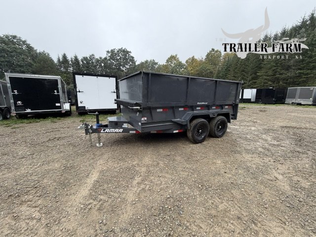 2027 LAMAR 77X12 9990GVW DUMP TRAILER WITH SIDE EXTENSIONS