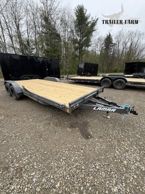 2026 LAMAR TRAILERS 7X20 CAR HAULER/EQUIPMENT TRAILER