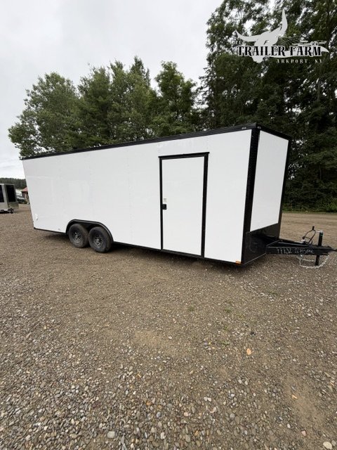 2026 QUALITY CARGO 8.5X22 ENCLOSED TRAILER BLACKOUT W/EXTRA HEIGHT, D-RINGS