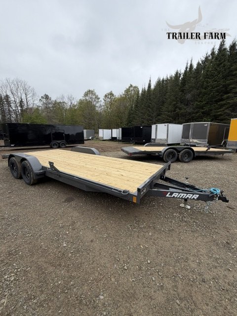 2026 LAMAR TRAILERS 7X20 CAR HAULER/EQUIPMENT TRAILER