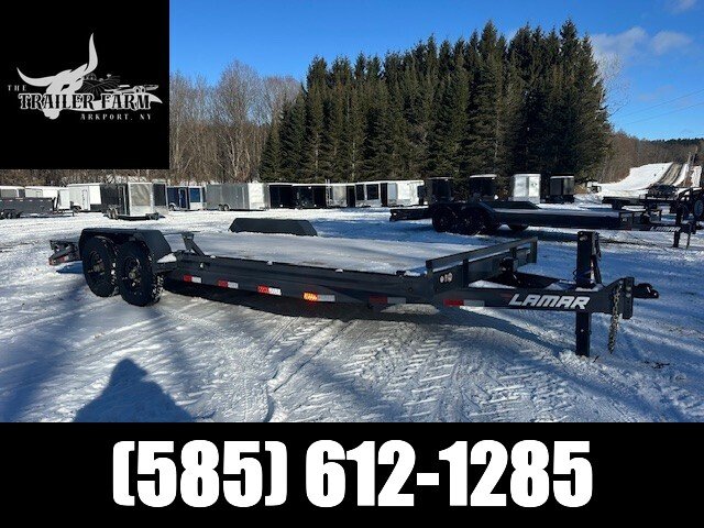 2026 LAMAR 83X22 EQUIPMENT TRAILER 14KGVW W/MEGA RAMPS