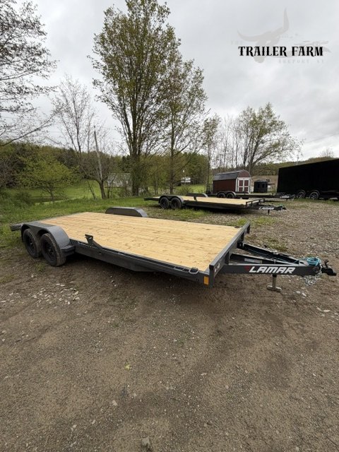 2026 LAMAR TRAILERS 7X20 CAR HAULER/EQUIPMENT TRAILER