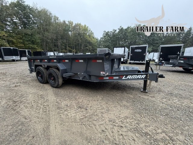 2027 LAMAR 7X14 DUMP TRAILER W/ 17.5 16 PLY TIRES