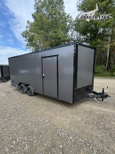 2027 QUALITY CARGO 8.5X18 ENCLOSED TRAILER BLACKOUT W/EXTRA HEIGHT