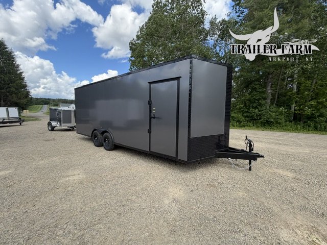 2026 POWER LINE CARGO 8.5X22 ENCLOSED TRAILER BLACKOUT W/EXTRA HEIGHT 10KGVW