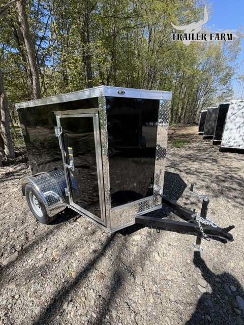 2026 POWER LINE CARGO 4X6 ENCLOSED TRAILER