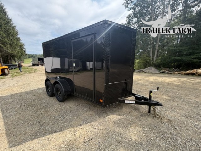 2027 NATIONCRAFT 6X12 DUAL AXLE ENCLOSED TRAILER BLACKOUT