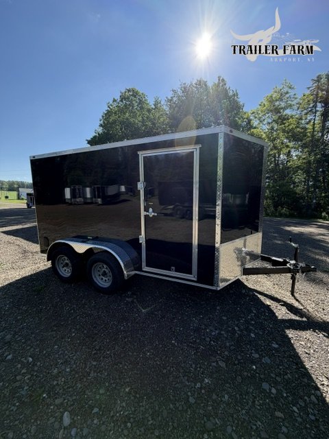 2026 POWER LINE CARGO 7X12 ENCLOSED TRAILER V-NOSE