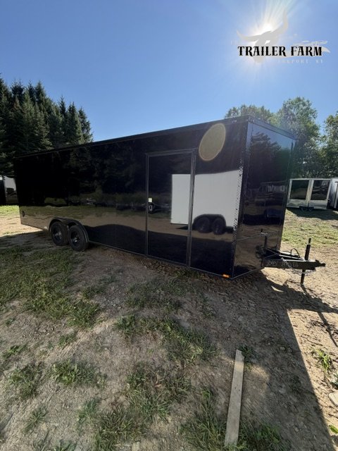 2027 QUALITY CARGO 8.5X24 ENCLOSED TRAILER W/ BLACKOUT PKG,EXTRA HEIGHT, ESCAPE DOOR