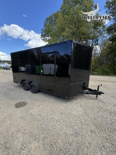2027 QUALITY CARGO 8.5X16 ENCLOSED TRAILER WITH EXTRA HEIGHT & BLACKOUT PACKAGE