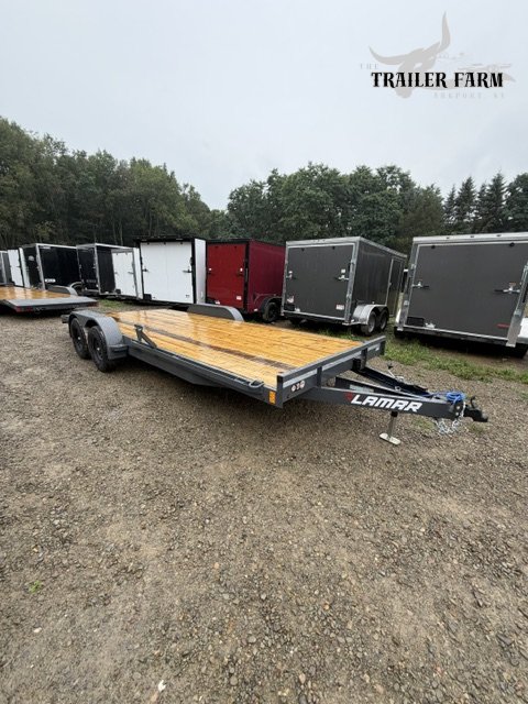 2027 LAMAR TRAILERS 7X20 CAR HAULER/EQUIPMENT TRAILER