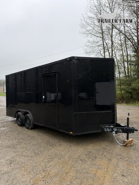 2026 QUALITY CARGO 8.5X18 ENCLOSED EXTRA HEIGHT W/ BLACKOUT PKG