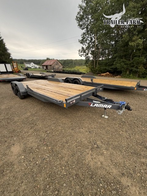 2027 LAMAR TRAILERS 7X20 CAR HAULER/EQUIPMENT TRAILER