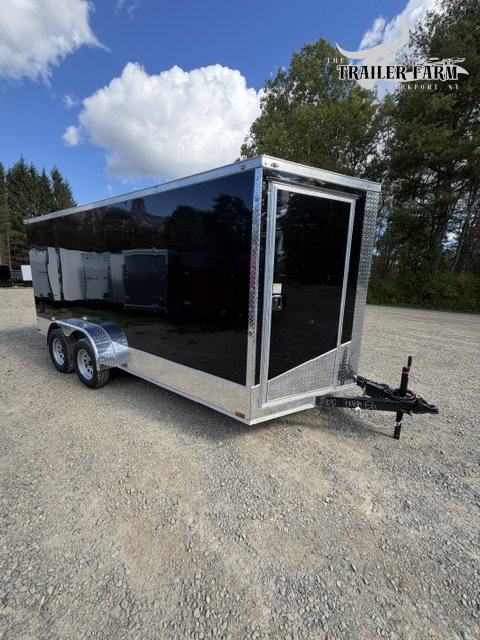2027 QUALITY CARGO 7X16 ENCLOSED TRAILER WITH FRONT DOOR IN NOSE