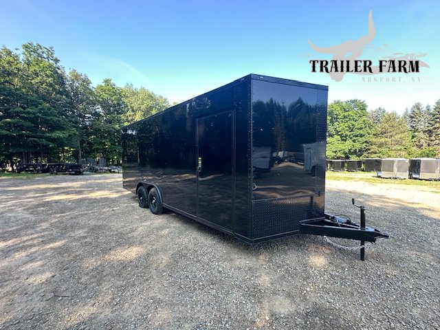 2027 POWER LINE CARGO 8.5X20 TRAILER 10KGVW BLACKOUT PACKAGE /EXTRA HEIGHT