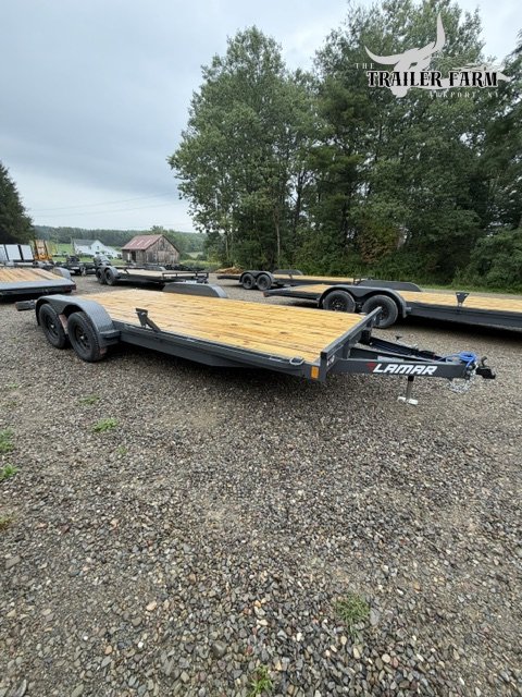 2027 LAMAR TRAILERS 7X20 CAR HAULER/EQUIPMENT TRAILER