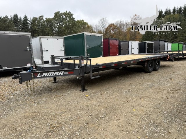 2027 LAMAR 102X24 14K DECKOVER EQUIPMENT WITH MEGA RAMPS