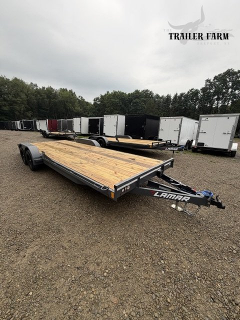 2027 LAMAR TRAILERS 7X22 CAR HAULER/EQUIPMENT TRAILER