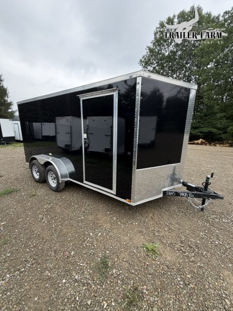 2027 QUALITY CARGO 7X14 ENCLOSED TRAILER V-NOSE