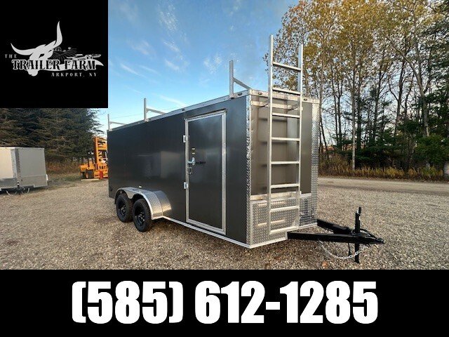 2026 POWERLINE CARGO 7X16 LADDER RACKS