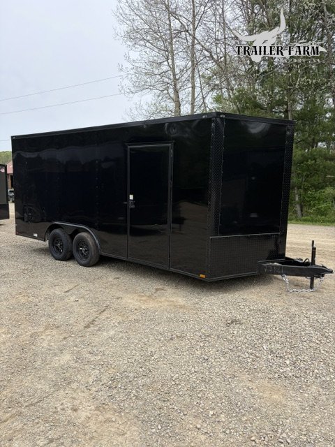 2026 QUALITY CARGO 8.5X18 ENCLOSED EXTRA HEIGHT W/ BLACKOUT PKG