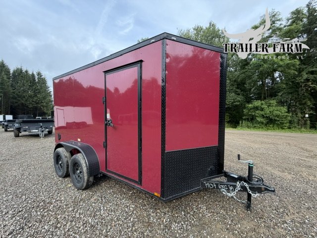 2026 QUALITY CARGO 6X12 ENCLOSED TRAILER WITH BLACK OUT PACKAGE