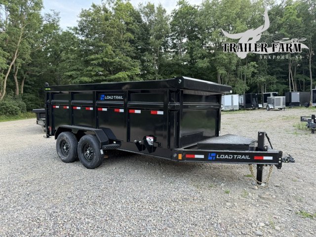 2027 LOAD TRAIL 7X14 DUMP TRAILER WITH 4' WALLS