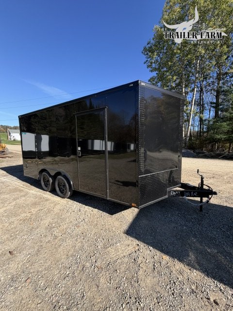 2027 QUALITY CARGO 8.5X16 ENCLOSED TRAILER WITH EXTRA HEIGHT & BLACKOUT PACKAGE