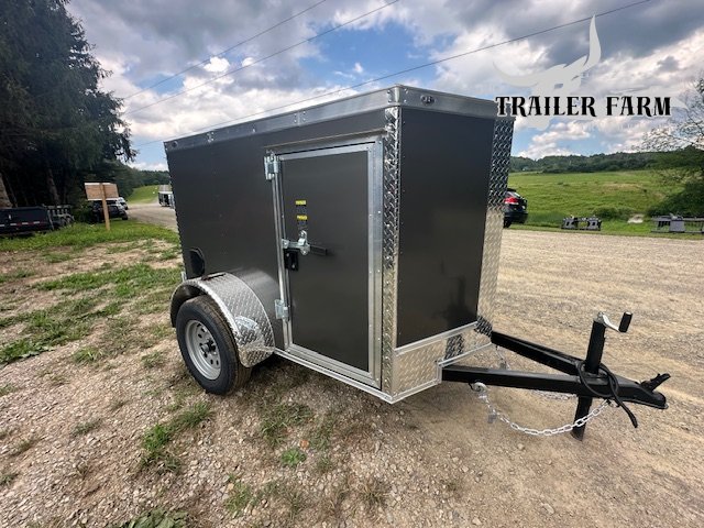 2026 POWER LINE CARGO 4X6 ENCLOSED TRAILER
