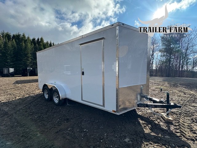 2026 QUALITY CARGO 7X16 ENCLOSED TRAILER WITH REAR BARN DOORS