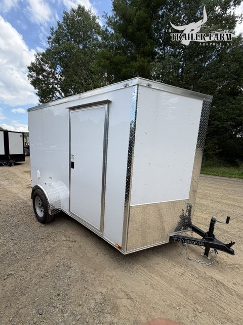 2027 QUALITY CARGO 6X10 ENCLOSED TRAILER REAR BARN DOORS