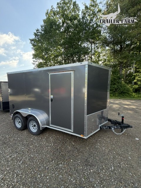 2026 QUALITY CARGO 7X12 ENCLOSED TRAILER V-NOSE