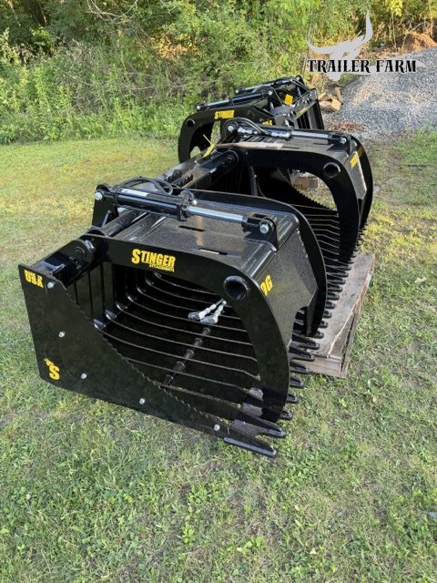 STINGER 78" ROCK GRAPPLE BUCKET W/ BOLT ON SIDES EXTREME DUTY
