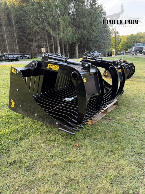 STINGER 84" ROCK GRAPPLE BUCKET W/ BOLT ON SIDES EXTREME DUTY