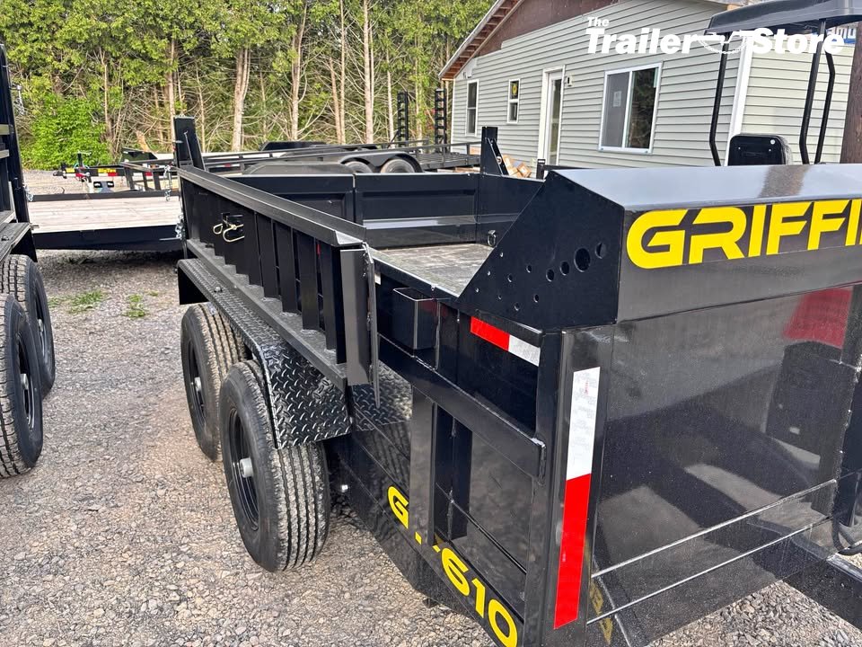 GRIFFIN 6X10 DUMP WITH RAMPS, NO TARP