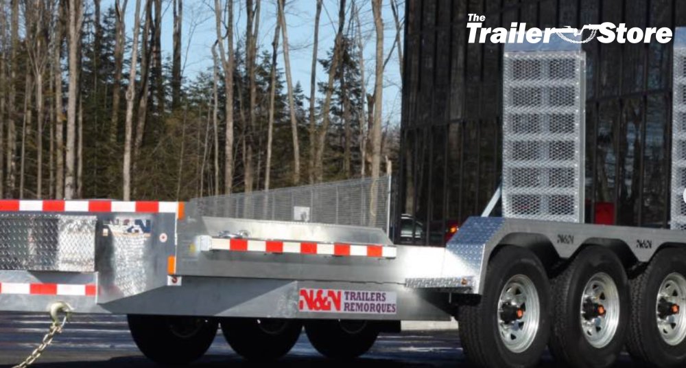 N&N TRAILERS 7X24 EQUIPMENT Triple Axle