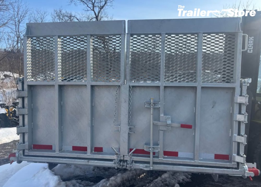 N&N TRAILERS 7X14 DUMP W/ SPARE TIRE HOLDER