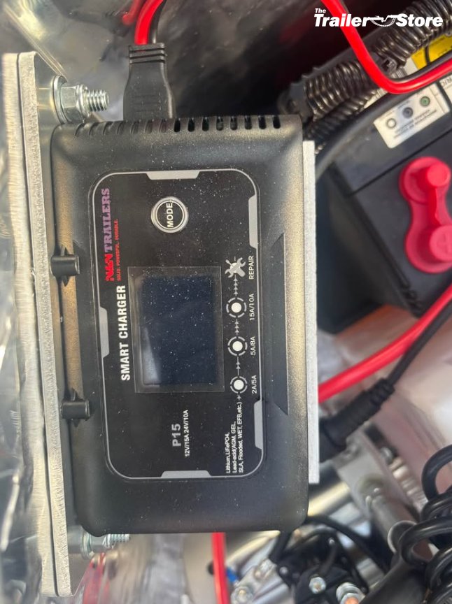 N&N TRAILERS 7X14 DUMP W/ SPARE TIRE HOLDER