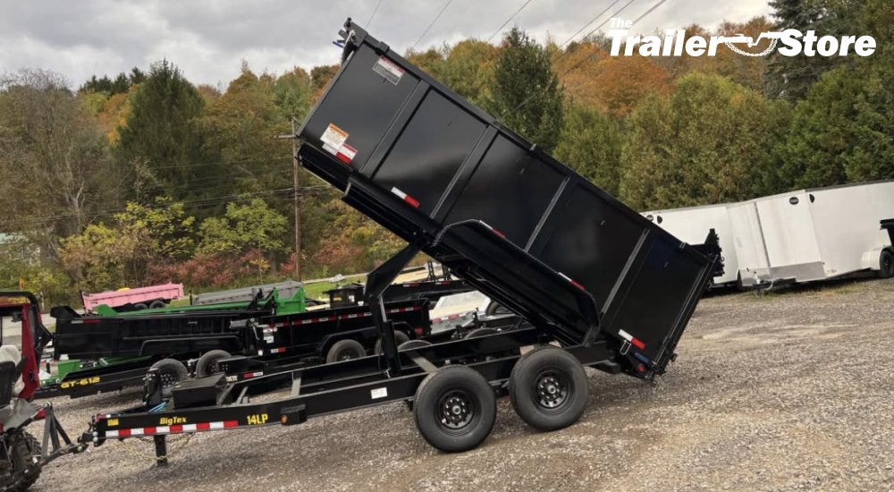 BIG TEX 14' DUMP TRAILER