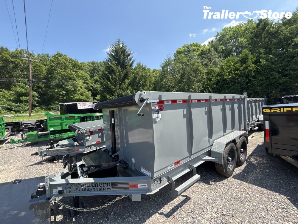 SOUTHERN UTILITY 7X14 DUMP TRAILER