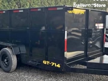 GRIFFIN DUMP 7X14 WITH TARP AND RAMPS